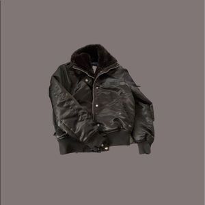 GAP fur-lined bomber jacket ladies XS